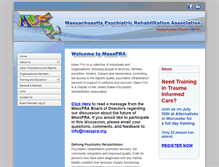 Tablet Screenshot of masspra.org